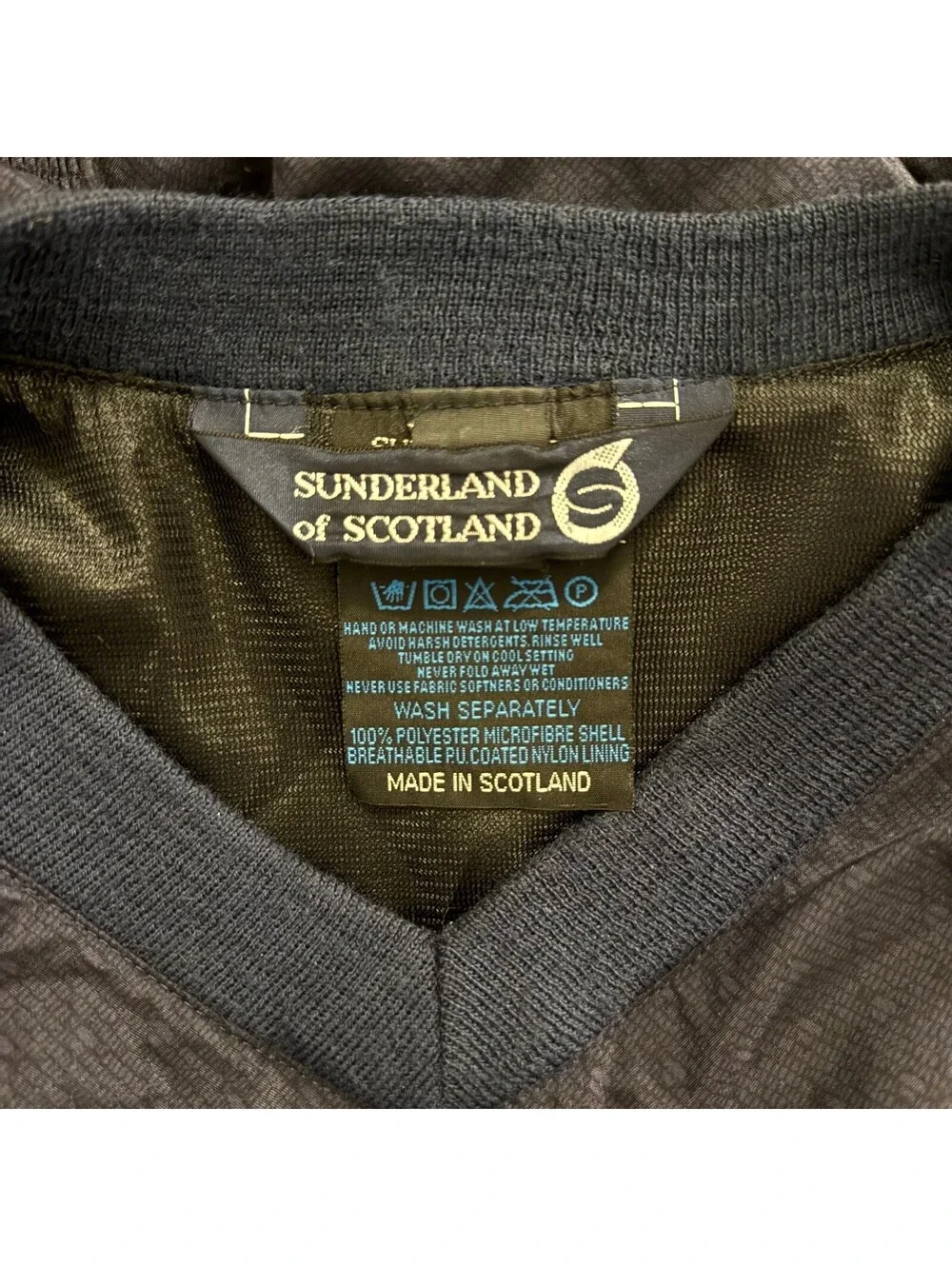 Royal Dornoch Golf Club Sunderland Weatherbeater Pullover XL Scotland Rare